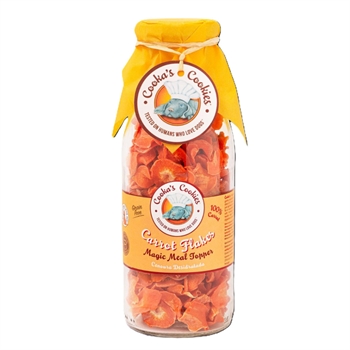 Cookas Cookies Topping & Tillskott Till Hundens Foder Carrot Flakes